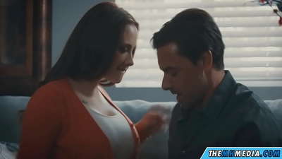 Romantisk sex med en god barmfagre mor